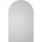 Ekena Millwork Round Top Surface Mount PVC Gable Vent w/ 2"W x 1-1/2"P Brickmould Frame, 12"W x 20"H GVPRT12X2002SN - alternate 5